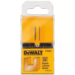 cumpără Set de tubulare, bite, duze DeWalt DT90003-QZ Freza tăiere dreapta TCT 8mm în Chișinău 