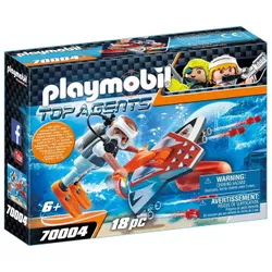 cumpără Set de construcție Playmobil PM70004 Spy Team Underwater Wing în Chișinău 