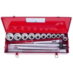 cumpără Set de unelte de mână King Tony 6016SR набор 3/4" торцевых головок дюймовые 12 гран. и принадлежностей, 16 пр. în Chișinău 
