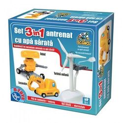 Научный набор Set 3 în 1 Antrenat cu Apă Sărată, код 41239