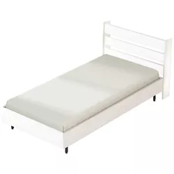купить Кровать детская Trendy On13-W-100x200cm, Alb в Кишинёве 