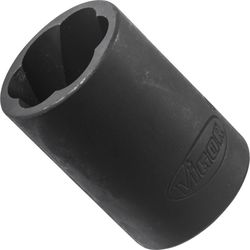 cumpără Set de tubulare, bite, duze Vigor V2409, головка для извлечения повреждённых болтов/гаек 17мм, 1/2" în Chișinău 