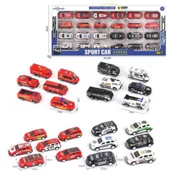 купить Машина ToyMall 005014 Набор металлических машинок 24 шт. в Кишинёве 