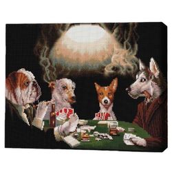 купить Картина по номерам BrushMe DBS1221FC Mozaic cu diamante 40x50сm (fără cutie) Bluff, Lucia Heffernan в Кишинёве 