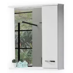 купить Зеркало для ванной Martat Olympia 65cm (white) (12999) в Кишинёве 