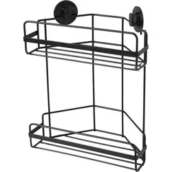 купить Полка для ванной Sepio 7076 2 niveluri negru в Кишинёве 