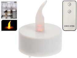 Набор свечей LED чайных 10шт D5.8cm, таймер