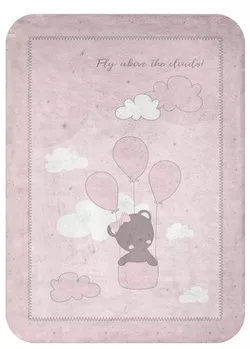 купить Детское постельное белье Kikka Boo 31103020159 Paturica super moale Dream Big Pink, 80/110 cm в Кишинёве 