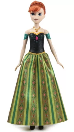 купить Кукла Mattel HMG47 Anna cu muzică в Кишинёве 