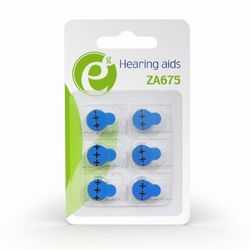 ZA675, Blister*6, Energenie, EG-BA-ZA675-01, 5.4x11.6mm, 580mAh