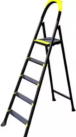 cumpără Scară Eurostep 53114 Scară pliabilă, neagră, cu 4 scari late în Chișinău 