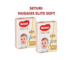 Набор Подгузники Huggies Elite Soft Mega 3 (5-9 кг), 72 шт
