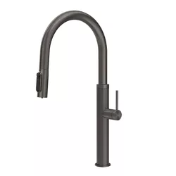 cumpără Bateria bucătărie Gessi 60826-707 Gessi 316 Black Metal Brushed PVD în Chișinău 