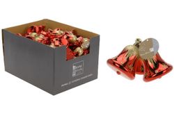 Набор украшений елочных "колокольчики/шишки" 6X7cm