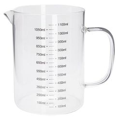 купить Чаша мерная Excellent Houseware 33606 Recipient gradat 1L, 15cm, sticla в Кишинёве 