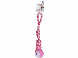 Игрушка для собак Dogs "Канат с мячом" 32X8cm