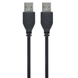 Cable  USB  AM/AM,  1.8 m, USB2.0, Cablexpert, Black, CCP-USB2-AMAM-6