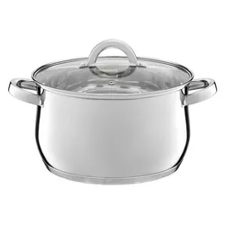 cumpără Cratiță Ambition 60801 Pot With Glass Lid, Berry, 22cm, 4.8L în Chișinău 