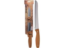 Нож для хлеба EH лезвие 20cm, длина 33.5cm, деревянная ручка