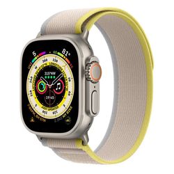 Apple Watch Ultra 49mm GPS+Cellular (MQFU3), M/L-Titanium Yellow/Beigey