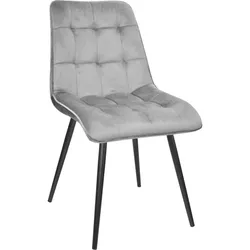 купить Стул Deco Capella Grey+Black legs HLR20 в Кишинёве 