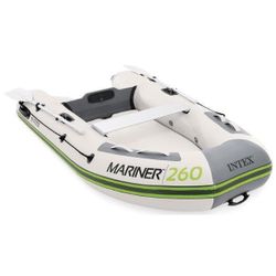 cumpără Barcă gonflabilă Intex 68395 Mariner 260 cu vâsle, pompă și geantă, 264x155x61cm, max.400 kg în Chișinău 