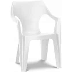 купить Стул Keter Dante Low Back White (220573) в Кишинёве 