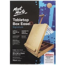 cumpără Set de creație Mont Marte MEA0035 Sevalet de masa cu sertar pentru depozitare, 46x33x13cm (70cm) în Chișinău 