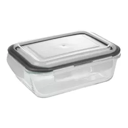 купить Контейнер для хранения пищи Axentia 137263 Vas din sticla 600ml cu capac din silicon в Кишинёве 
