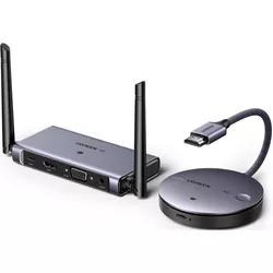 купить Переходник для AV Ugreen 90909A Wireless HDMI Transmitter and Receiver 50M (4K@30Hz), CM586 в Кишинёве 