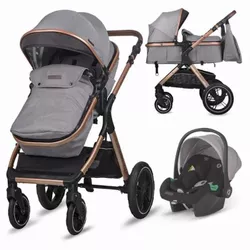 купить Детская коляска Coccolle Melora Moonlit Grey, 3in1 cu landou transformabil в Кишинёве 