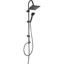 купить Душевая панель Ferro Squerto + suport, telefon NP22-BL negru в Кишинёве 
