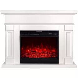 cumpără Șemineu electric ArtFlame Riga & Mirabela, 1020x1360x330 mm, Alb în Chișinău 