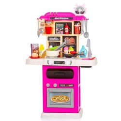 cumpără Bucătărie și veselă de jucărie Chipolino DIPK002417DK with light and sound and bowatering 75cm în Chișinău 