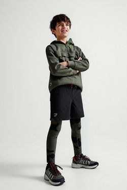 Брюки ZARA Чёрный 9347/663/800