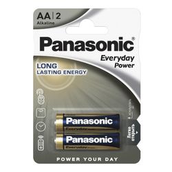 Panasonic  "EVERYDAY Power" AA Blister *2, Alkaline, LR6REE/2BR