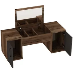 купить Туалетный столик Hanah Home Mercan Light Walnut Anthracite в Кишинёве 