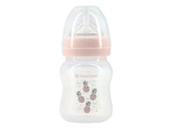 Anti-colic feeding bottle Kikka Boo 160ml Pineapple Pink