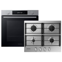 купить Духовой шкаф и варочная панель Samsung NV7B4125ZAS/WT + NA64H3010AS/WT в Кишинёве 