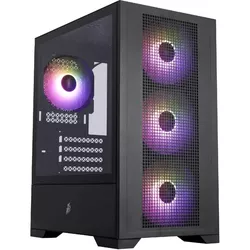 cumpără Carcasă PC 1stplayer GO2 BLACK, mATX w/o PSU (GO2-BK-4F7) în Chișinău 