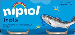 NIPIOL Пюре Форель, Картофель (6 месяцев) 160г (2х80г)