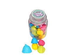 Dulciuri Marshmallows Candy Jar 120gr in borcan de sticla