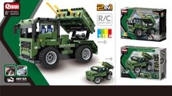 8022, XTech Bricks: 2in1, Armed Off-road Vehicle, R/C 4CH, 370 pcs