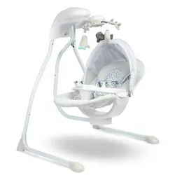 купить Детское кресло-качалка Caretero 8093 Raffi Светло-Серые в Кишинёве 