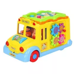 cumpără Puzzle Hola Toys R41A /25 (79664) autobuz scolar pe baterii (796)(12K)(G2) în Chișinău 