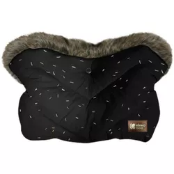 купить Аксессуар для колясок Kikka Boo 31108040096 Manusi pentru carucior Luxury Fur Confetti Black в Кишинёве 