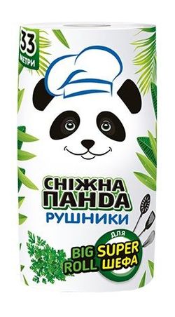 Полотенца бумажные PANDA Big Roll 2 слоя 33м