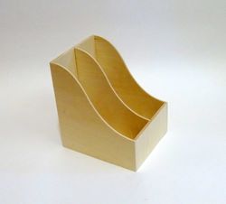 Подставка для листов А5 с 2 отделениями 14,5х17х19,5