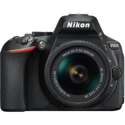 Aparat foto SLR Nikon D5600 KIT 18-55 AF-P VR (c) +educatia ca un cadou!