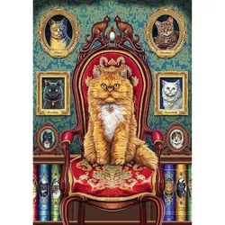 купить Пазл Trefl 10896 Puzzle 1000 Premium Plus. Mad about cats в Кишинёве 